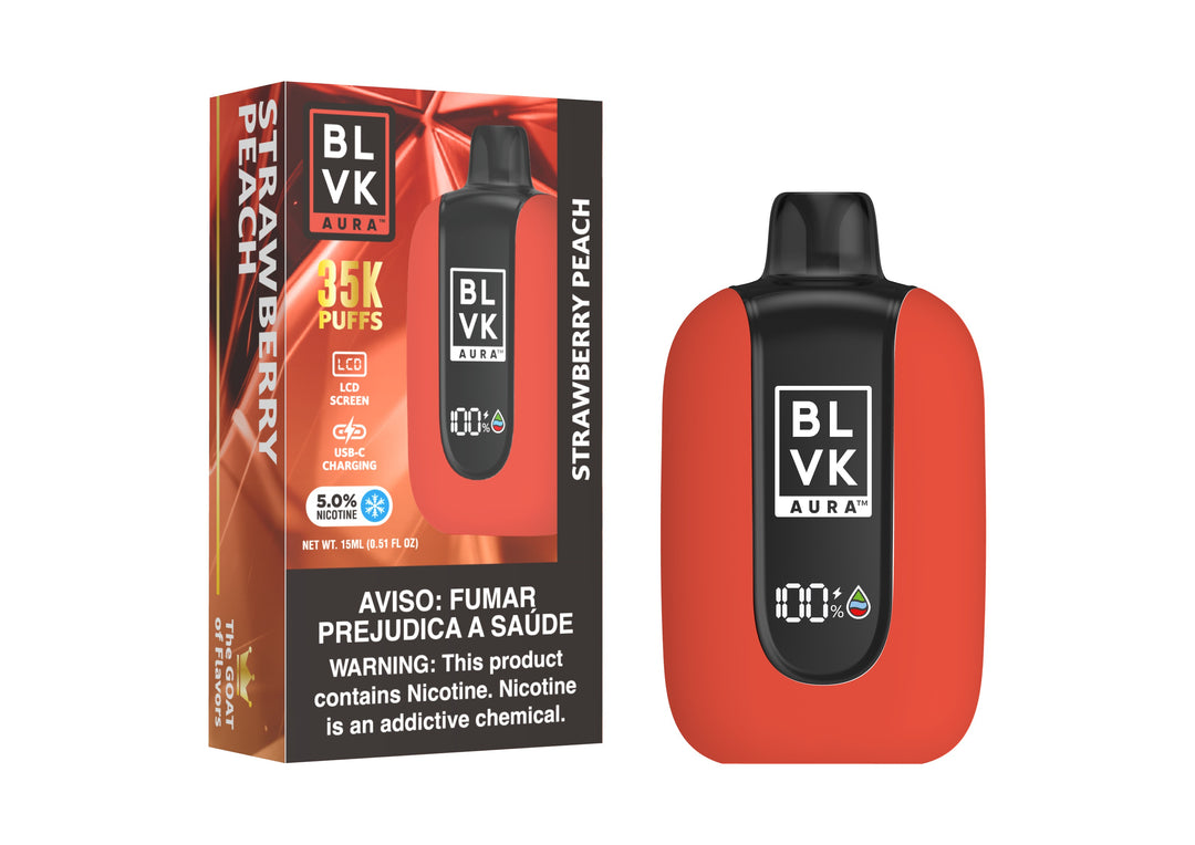 BLVK AURA - Strawberry Peach