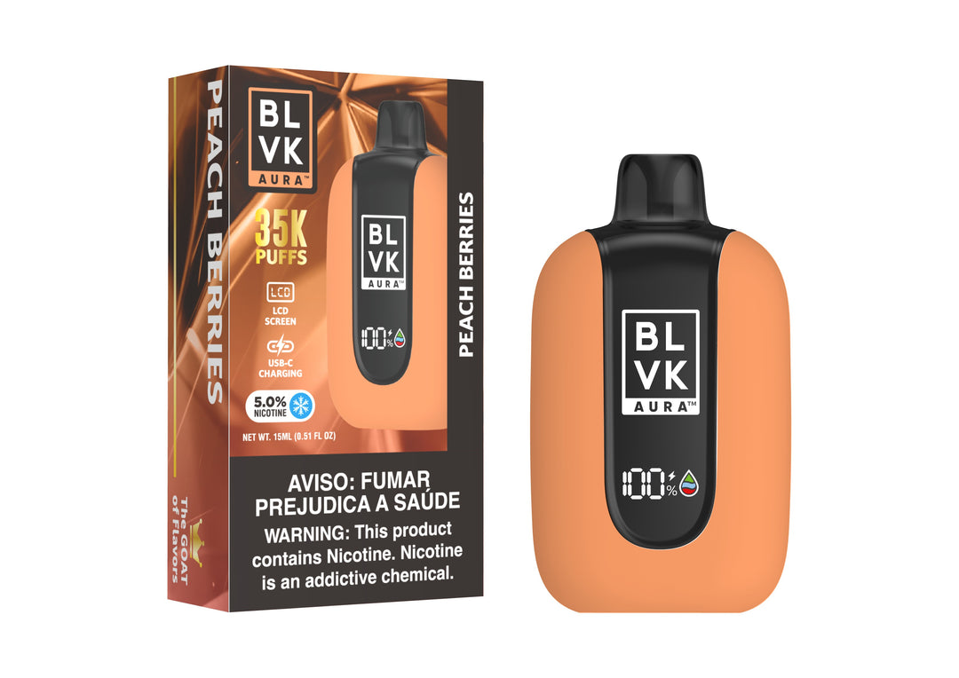 BLVK AURA - Peach Berries