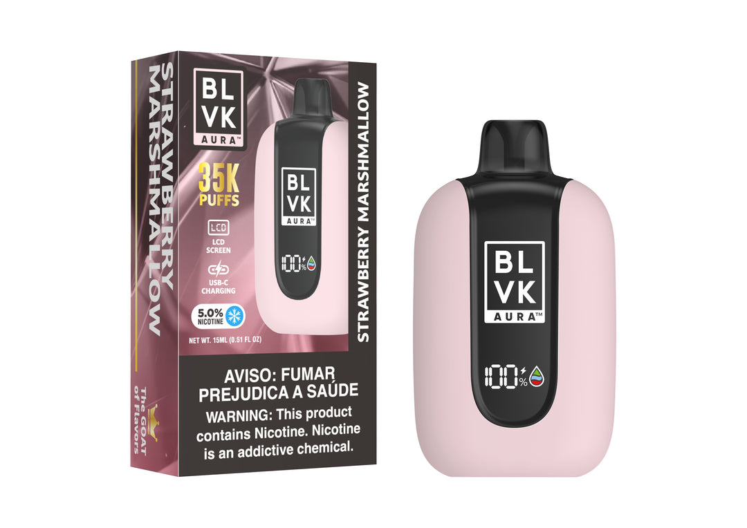 BLVK AURA - Strawberry Marshmallow