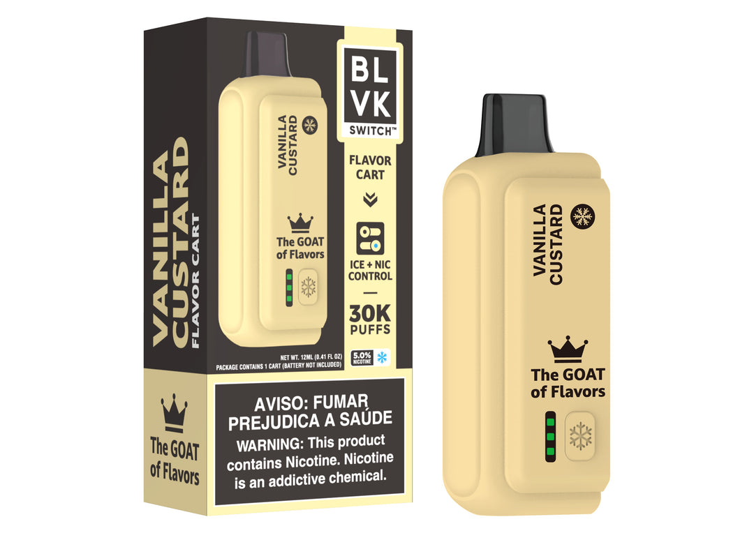 BLVK FLAVOR CART - Vanilla Custard