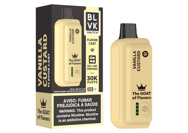 BLVK FLAVOR CART - Vanilla Custard