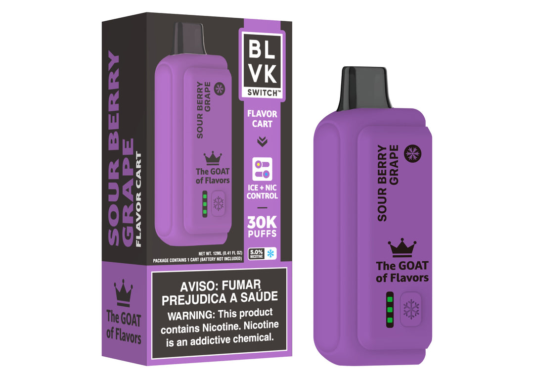 BLVK FLAVOR CART - Sour Berry Grape
